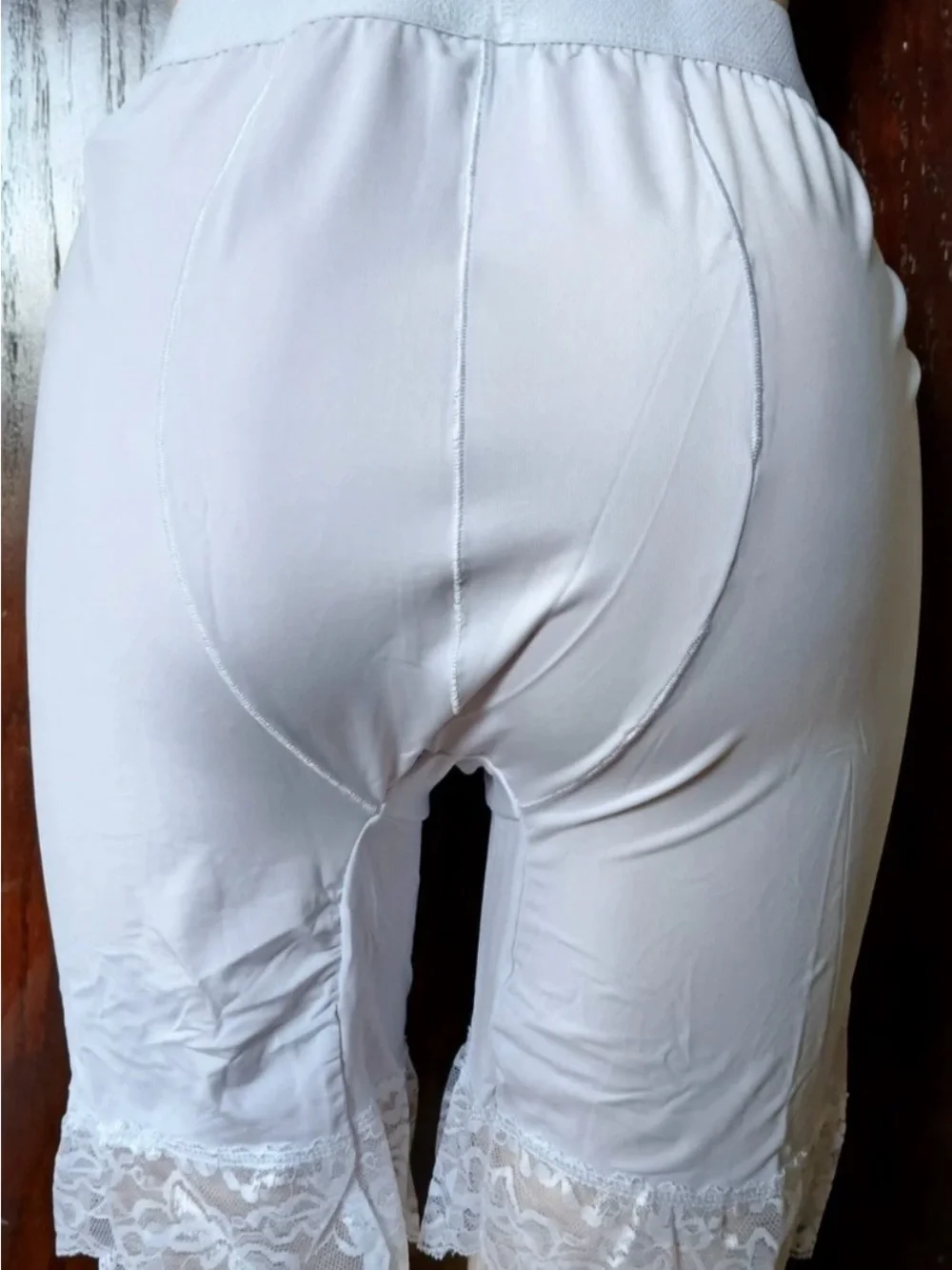 Classic White Women's Full Slip Panty - 3XL